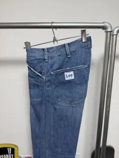 ◎Lee ヒッコリーストライプ ペインターパンツW80cm L74cm汚れあり
