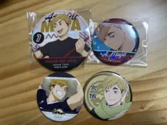 ハイキュー 缶バッジ 宮侑 宮治 稲荷崎 ユニフォーム サマー 水遊び