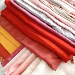 着物 はぎれセット　カラー多種類　リメイク　ハンドメイド　麻綿正絹 27枚