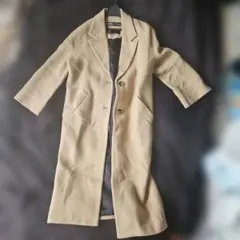 ZARA Manteco　ベージュ ロングコート XS