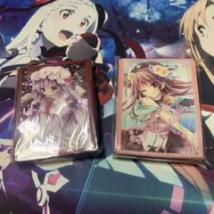 【未開封】遊戯王 ジャスミン＆ローズマリー スリーブ+プレイマット 同人 遊戯王ARC-V 柚子シリーズ スリーブ プレイマット デュエロイド 特別版