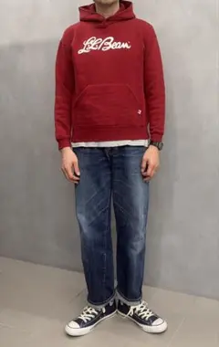 90's USA製 L.L.BEAN×RUSSELL パーカー vintage