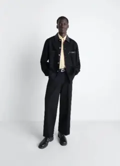 DRIES VAN NOTEN 26SS コルセット付コットンシャツ 48 黒 DRIES VAN NOTEN 26SS コルセット付コットンシャツ 48 黒 - メルカリ