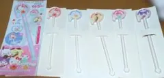 サンリオ モグモグ　MOGUMOGU マドラー 5本セット
