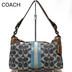 COACH ハンドバッグ アクセサリーポーチ デニム y2k ワンショルダー 