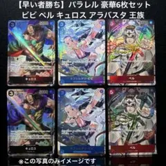 【早い者勝ち】パラレル 豪華6枚セット ビビ ペル キュロス アラバスタ 王族のサムネイル