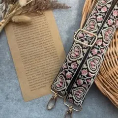 229.インド刺繍ショルダーストラップ　スマホショルダー