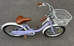 子供用自転車　18インチ　ラベンダーのサムネイル