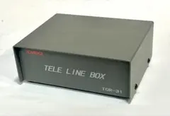 TOMOCA TCR-31 テレラインボックス 動作品 取説付 業務用音声機材