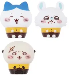 ちいかわ　ココス　コラボ　第4段　ソフビ人形　3点セット
