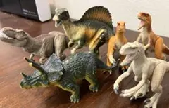 【おまけ付き】アニア 恐竜フィギュア 6体セット
