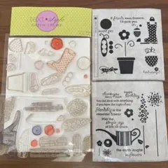 Papertreyink Green Thumb クリアスタンプセット