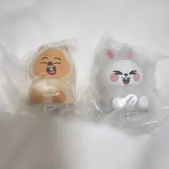 SKZOO ライトマスコット Leebit とHAN QUOKKA