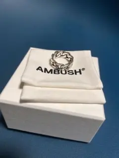 AMBUSH シルバー チェーンリング