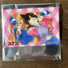 名探偵コナン コナン スクエア缶バッジ 原作絵 毛利蘭