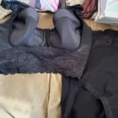 MARUKO 黒 ブラジャーショーツセット