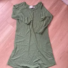 A Hope Hemp グリーン 五分袖 Tシャツ