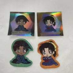 ちぢませ隊 ステッカーコレクション2 服部平次＆遠山和葉 名探偵コナン