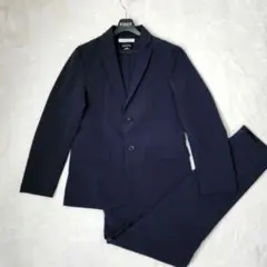 ジャーナルスタンダード 洗えるカジュアルセットアップ ストレッチ ネイビー S