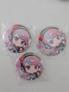 Crazy Raccoon　缶バッチ　SELLY　3点セットのサムネイル