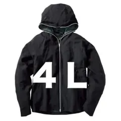 ワークマン　エックスシェルター 暑熱フーディー　ブラック