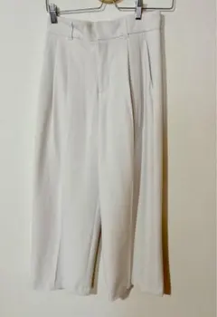 低身長 ワイドパンツ