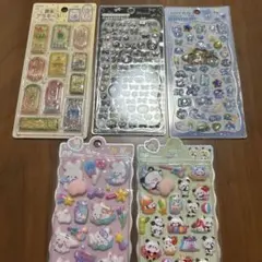 ジュエルプチドロップ　喫茶アラモード　きゅるるんシール　おしり