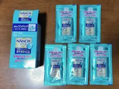 LION NANOX one PRO 洗濯洗剤 使い切りタイプ10g×5袋セットのサムネイル