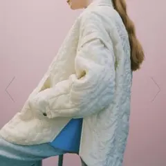 【今期完売】ADAM ET ROPE' 2WAYキルティングシャツジャケット