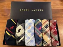 Ralph Lauren タオルハンカチ 6枚セット　ギフト