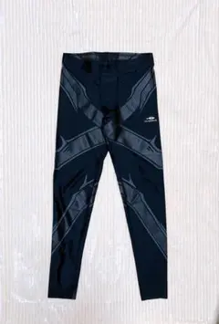 TIGORA コンプレッションインナー ロングタイツ ブラック