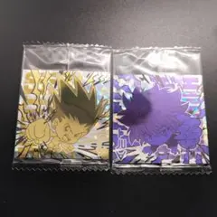 ハンターハンター ウエハース シール ゴン キルア