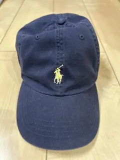 ポロ。ラルフローレン、ネイビーキャップ