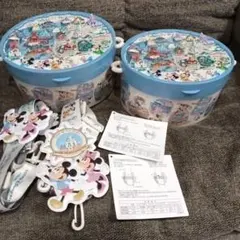 ディズニーランド　ポップコーンバケット　ディズニーマップ　2個セット