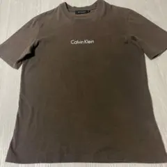 Calvin Klein Tシャツ カルバンクライン　茶ブラウン　ユニセックス