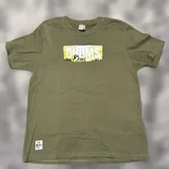 CHUMS オリーブ色 Tシャツ Mサイズ