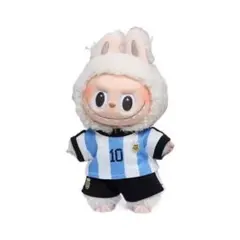17cm ペンダントタイプのぬいぐるみ衣装アルゼンチン代表 ぬいぐるみ ウサギ耳
