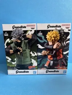 『NARUTO』Grandista カカシ・ナルト フィギュア2体セット 未開封