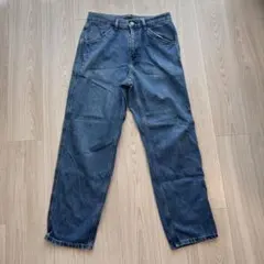 【ユニクロ】ワイドフィットジーンズ　28（71cm ）64BLUE