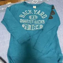 DENIM DUNGAREE ターコイズ トレーナー 150センチ