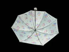 花柄　折りたたみ傘 晴雨兼用 収納ケース付き