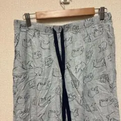 ⭐️1点もの⭐️ソノマ 【M】 パンツ 部屋着 ルームウェア クマ総柄
