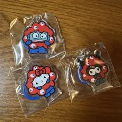 サンリオ ミャクミャクなりきりアクリルチャーム 3点