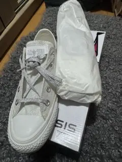 新品コンバースALL STAR SHINY CANVAS OX