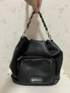 未使用 OUTDOOR FREAK'S STORE コンチョバッグ 黒 - メルカリ