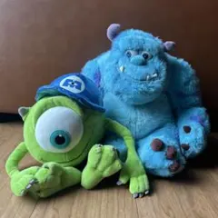 [ディズニーランド購入] モンスターズインク サリー マイク ぬいぐるみ