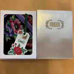 FEILER 花柄刺繍ハンカチ新品未使用　約30cm×30cm 2枚セット箱入り