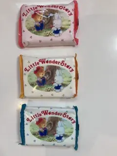 リトルワンダーストーリー　ポケットティッシュ　３個セット　1987年サンリオのサムネイル
