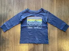 Patagonia 長袖Tシャツ 12-18M ネイビー