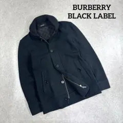 BURBERRY BLACK LABEL ショールカラー スウェットジャケット